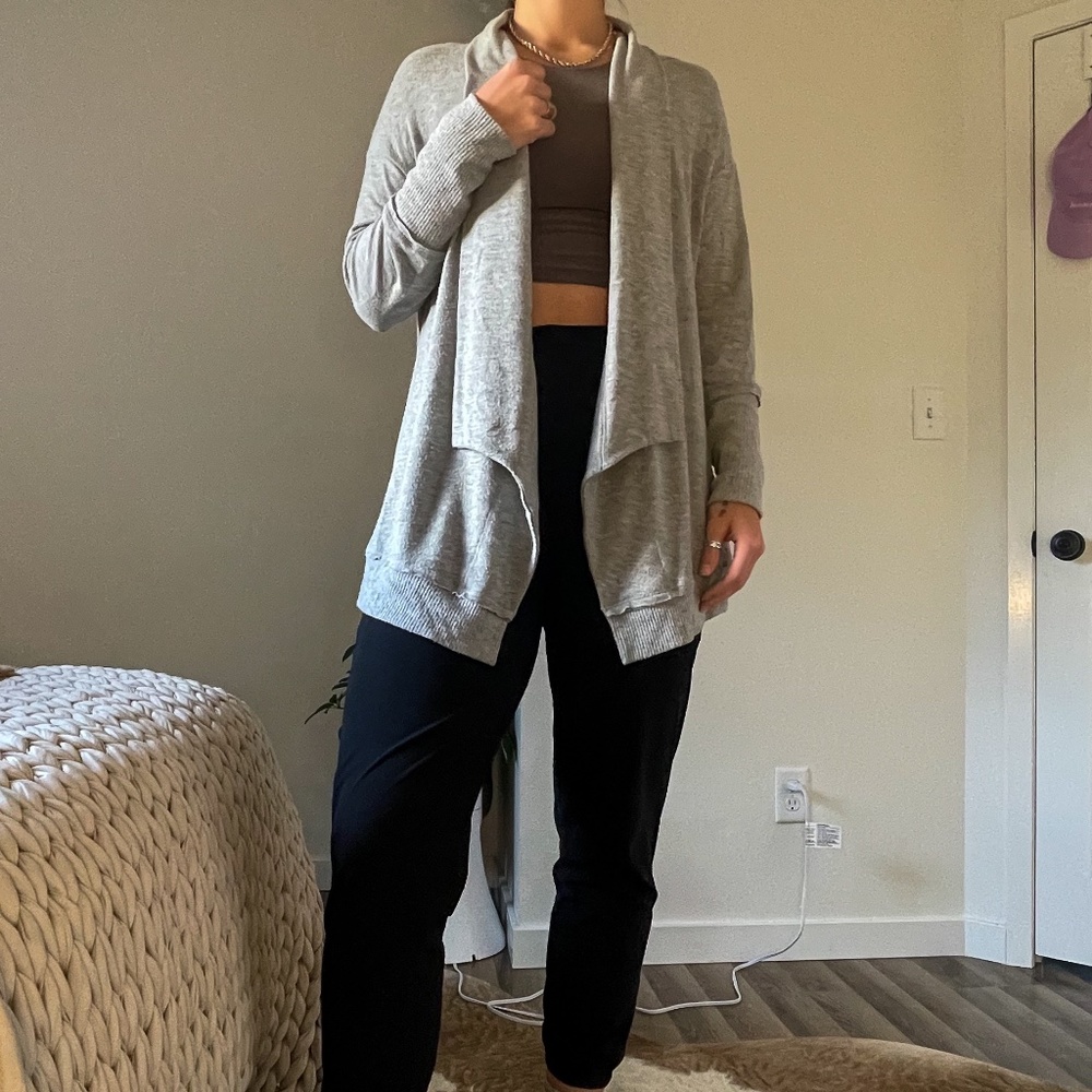 Michael Stars Open Front Cardigan